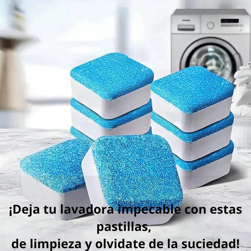 Pastilla Limpia Lavadoras 12 Uni