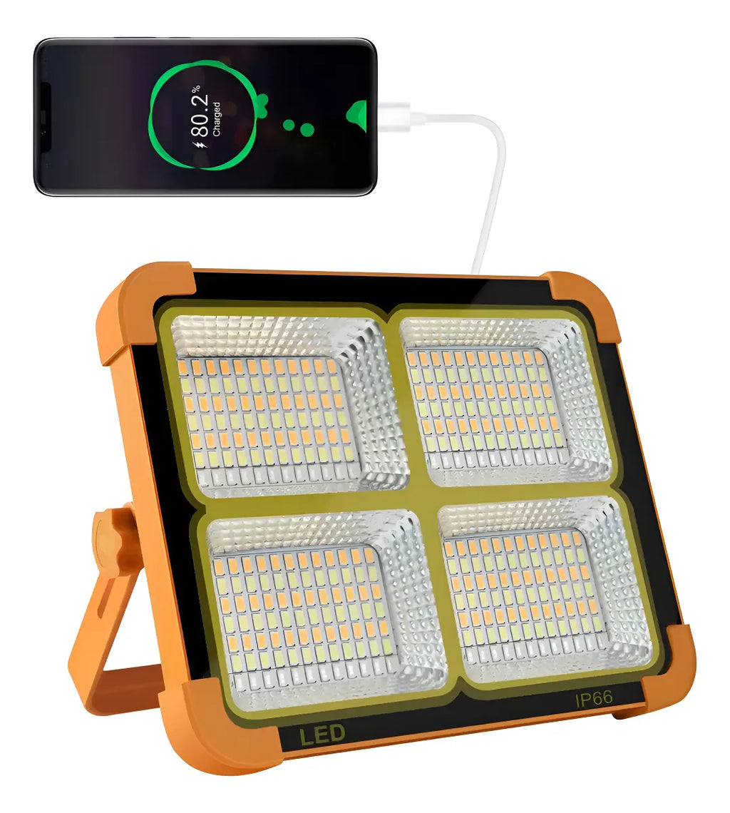 FOCO SOLAR RECARGABLE - POWERLIGHT