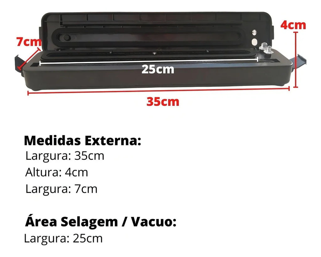 SELLADORA DE ALIMENTOS AL VACIO