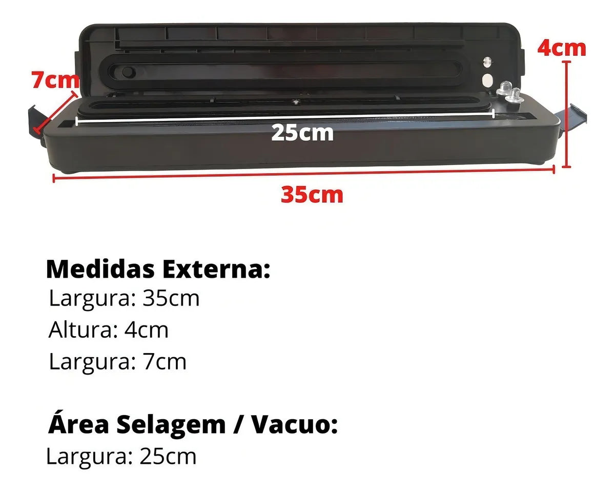 SELLADORA DE ALIMENTOS AL VACIO