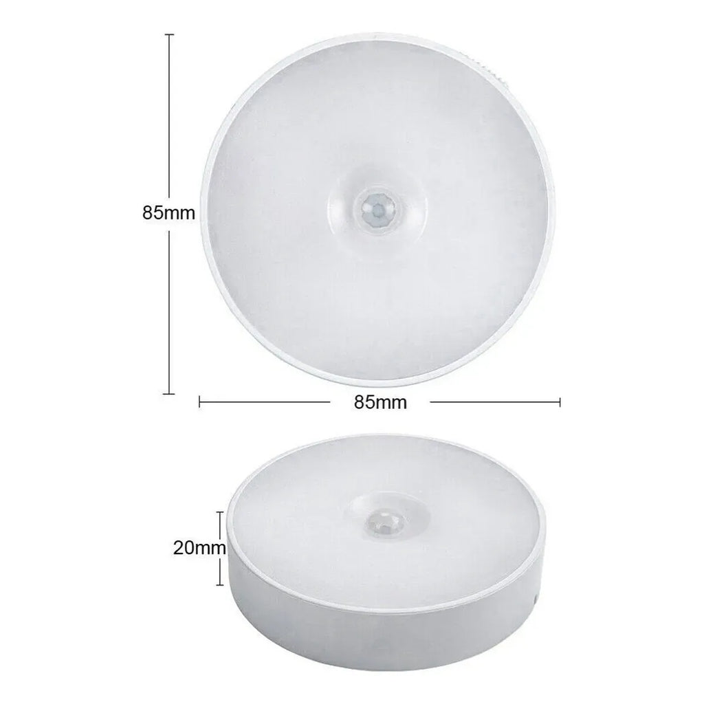 LUZ LED CON SENSOR DE MOVIMIENTO - PACK DE 3